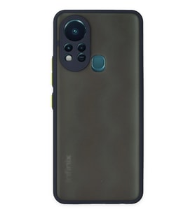 İnfinix 11S Kılıf Montreal Silikon Kapak - Lacivert