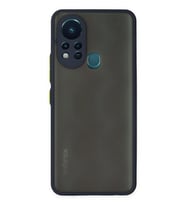 İnfinix 11S Kılıf Montreal Silikon Kapak - Lacivert