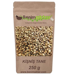 BenimAktar Kişniş Tane Yeni Mahsül 250 Gr