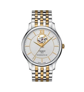 Tissot Tradition Powermatic 80 Open Heart T0639072203800 Erkek Kol Saati T063.907.22.038.00