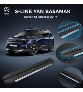 Citroen C5 AirCross S-Line Premium Krom Yan Basamak   2017 Sonrası