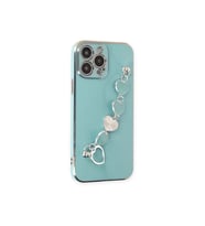 Mey İthalat® iPhone 14 Pro Kılıf Esila Silikon - Su Yeşili