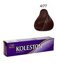 Koleston Tüp 4.77 Kadife Kahve Saç Boyası + Oksidan Sıvı 50 Ml