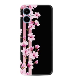 X5 Kılıf Resimli Desenli Baskılı Silikon Pink Flowers 3 1393