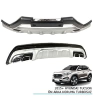 Hyundai Tucson Ön-Arka Tampon Koruması  2015-2018 (Model 2)