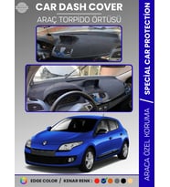 RENAULT MEGANE 3 NAVİGASYONLU BUYUK EKRANLI (2008-2015) Torpido Örtüsü Ön Göğüs Torpido Koruma