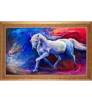 ALTIN ÇERÇEVELİ PASPARTULU TABLO CR1430