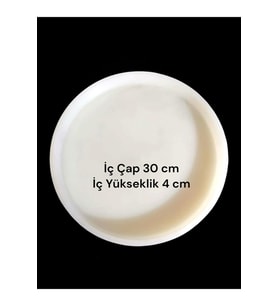 30 cm çap + 4 cm Yükseklik 1 cm Et Kalınlığı Saat&Sehpa&Tepsi Yapımı İçin