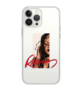 Iphone 12 PRO Uyumlu Rihanna Tasarımlı Şeffaf Telefon Kılıfı