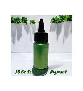 Epoksi Bazlı YEŞİL Parlak Sıvı Sedefli Pigment 30 Gr Hobi,Sanat,Ahşap,Magnet