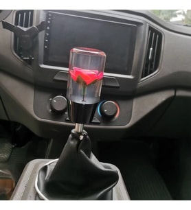 Vites topuzu kırmızı çiçek görünümlü 10 cm / ICVI219
