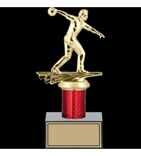 ODAK KUPA - Figürlü Kupalar - Bowling Erkek Figürlü Kupalar FG-004 C - 23 cm