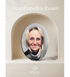 Kişiye Özel Porselen Resim, Fotoğraf Baskılı Porselen Resim, Oval Serisi Porselen Resim, Solmayan Hediyelik Porselen Resim 9X12 BOYUTLARINDA