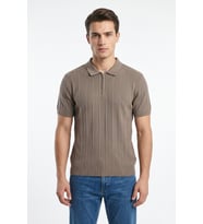 Erkek Spor Polo Yaka Triko Tişört BGL-ST05373