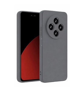 Xiaomi Redmi 14c Kılıf First Silikon - Gri