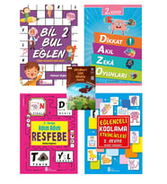 Ata 2.Sınıf Yaza Eğlenerek Öğreniyorum Tatil Seti (Beyaz)