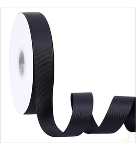 Grogren Kurdele, 2,5 cm x 23 mt - Siyah