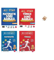 Newton LGS 2027 8. Sınıf Matematik + Türkçe Soru Bankası ve Haftalık Deneme 4lü Set + Telefon Standı