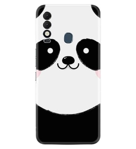 Tecno Spark 8T Kılıf Silikon Desen Özel Seri Sevimli Panda 1794