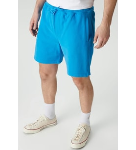 Soon To Be Announced Logo Classic Men's Short Erkek Pamuk Şort Mavi