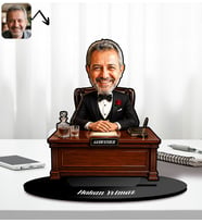 BK Gift Kişiye Özel The Godfather Karikatür Biblo