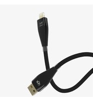 K692 Safe 1200mm USB-A → Lightning Data Ve Şarj Kablosu (Siyah)