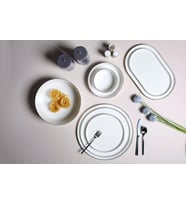 Porland Chopin Platin 60 Parça 12 Kişilik Yemek Takımı  04ALM006716