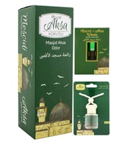 Mescidi Aksa Kokusu 400ml Sprey Ve Mescidi Aksa Kokusu 8 Ml Araba Kokusu Cam Şişe Ve Mescidi Aksa Alkolsüz Esans 3Ml