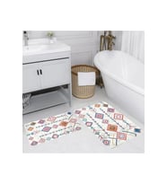 Eliana Home Baskılı 2'li Banyo Paspas Takımı RVG5139