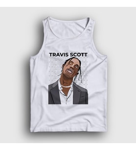 Presmono Unisex Beyaz Icon Astroworld Travis Scott Atlet 42693tt