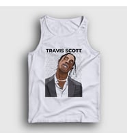 Presmono Unisex Beyaz Icon Astroworld Travis Scott Atlet 42693tt
