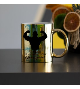 Fitness Antrenörü Gold Kupa Bardak 002