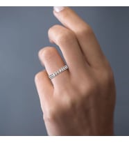 0,35 Karat Pırlanta Tamtur Yüzük