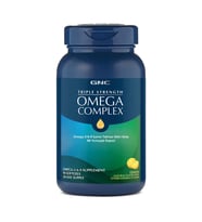GNC Triple Strength Omega Complex 90 Yumuşak Kapsül