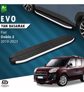 Fiat Doblo 2 Uzun Şase Evo Aluminyum Yan Basamak 223 Cm 2010-2023