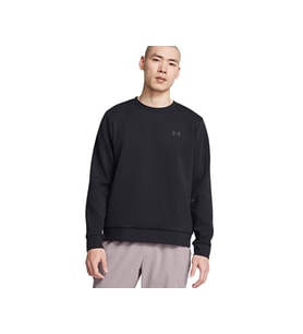 Under Armour Ua Unstoppable Flc Crew Eu Erkek Günlük Sweatshirts 1389351-001 Siyah