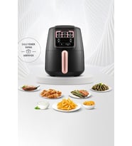 Air Pro Cook Xl 2 In 1 Konuşan Airfryer Rosegold (Kırmızı)