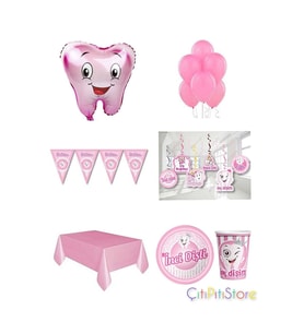 Ilk Dişim Pembe Set