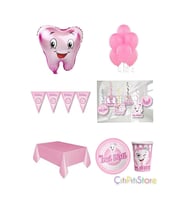 Ilk Dişim Pembe Set