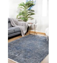 Dijital Kaymaz Yıkanabilir Antrasit Modern Salon Halısı Mutfak Halısı Koridor Halısı Yolluk HLN1307