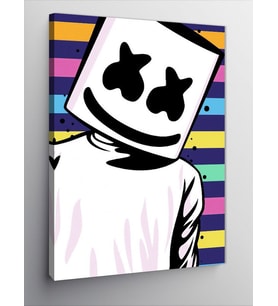 Kanvas Tablo Marshmello