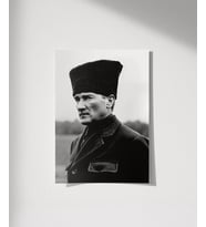 Çerçevesiz Poster Milli Mücadele Ruhu (Çok Renkli)