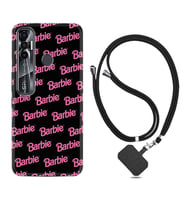 Tecno Spark 6 6 Go 8C 8 Pro 7 7 Pro Kılıf Boyun Askılı Silikon Barbie 1404