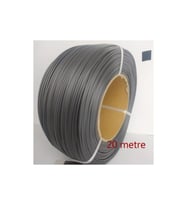 20 Metre PLA Filament Koyu Gri Renk 3D Kalem ve 3D Yazıcılar için Uygun 1.75 mm