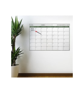 Manyetik Aylık Planlayıcı Takvim, 85x56 cm, kolay kullanım, düzenli planlama