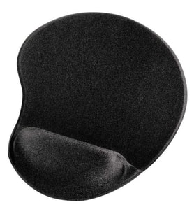 ADDISON 300152 Bilek Destekli Jel Siyah Mouse Pad