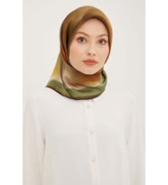 Armine Nostalji Serisi %100 Sura İpek Eşarp 8927D 37