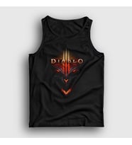 Presmono Unisex Siyah Cover Oyun Diablo iii Atlet 320323tt