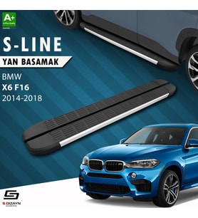 Drs Tuning Bmw X6 F16 S-Line Aluminyum Yan Basamak 193 Cm 2014-2018 A+ Kalite