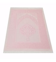 Hediyelik  Osmanlı Tafta Seccade (Pudra)
